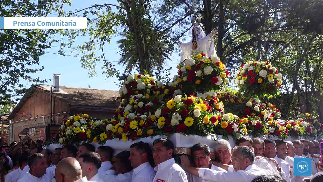 Isla de Maipo celebró la 127ª Fiesta de la Virgen de la Merced con participación de comunidades y bailes religiosos