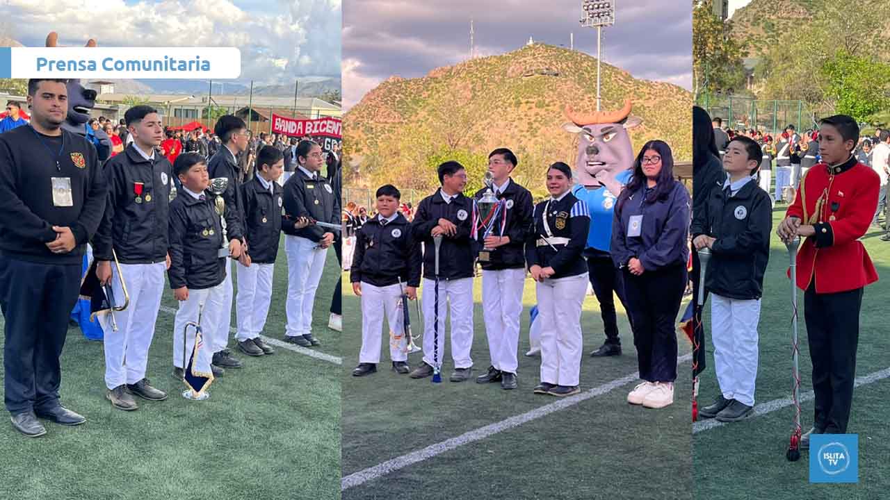 Banda de Honor del Colegio María Reina Inmaculada obtiene múltiples reconocimientos en campeonato nacional de bandas