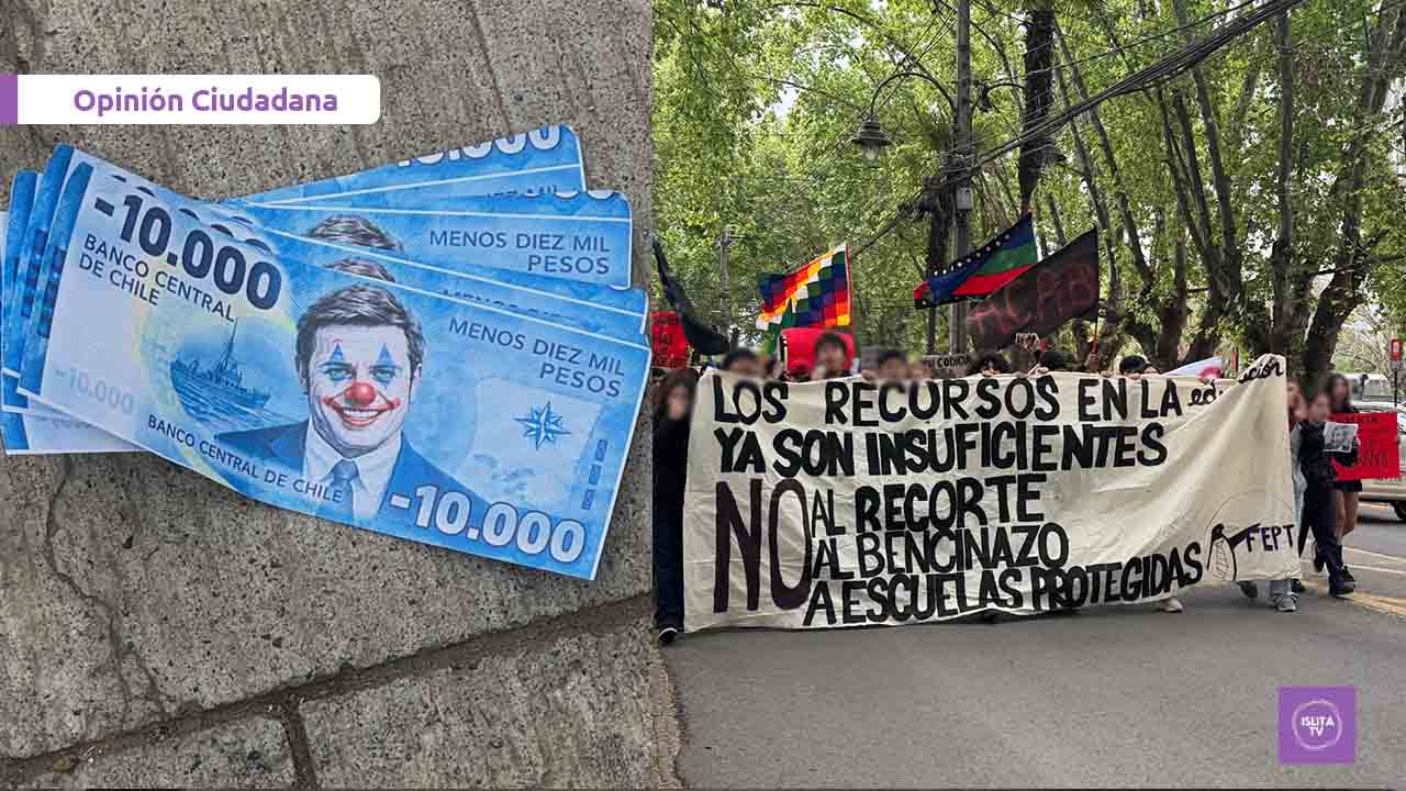 Estudiantes, profesores y asistentes de la educación se movilizaron en Isla de Maipo