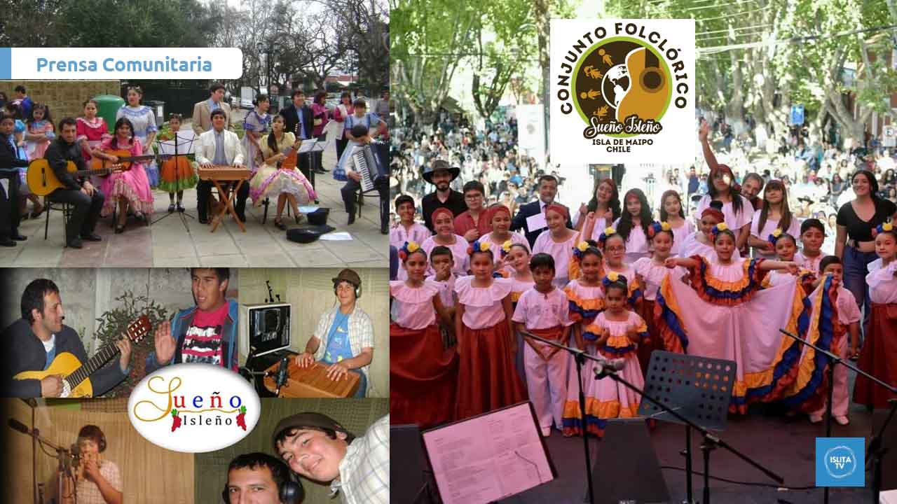 Conjunto Folklórico Sueño Isleño celebra 17 años de trayectoria en Isla de Maipo